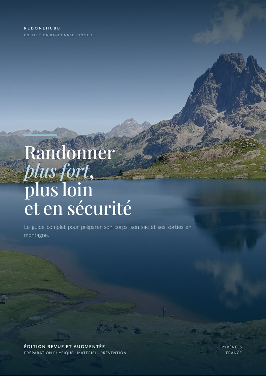 Couverture de l'ebook Randonner plus fort, plus loin et en sécurité